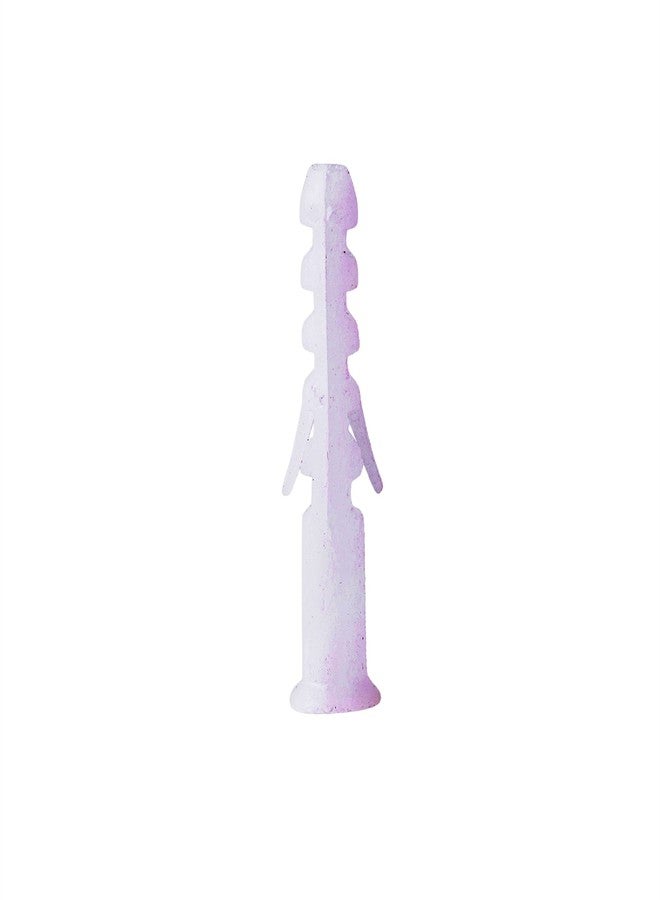 LOVELY Nylon Sleeve, Wall Plug, Gitti Size 6.5X35 mm White Pack of 100 Pcs - Image 2